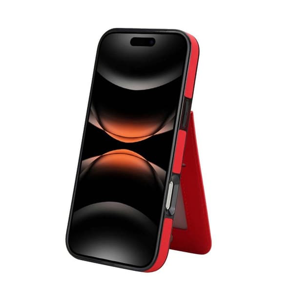 Zipper halskÃ¦de cover til Apple iPhone 17 Pro Max - RÃ¸d