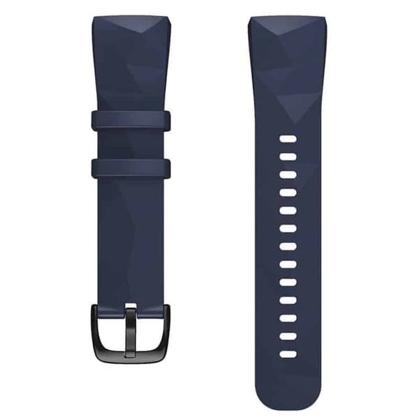Twin Sport urrem til Fitbit Charge 4- MÃ¸rkegrÃ¥/rÃ¸d