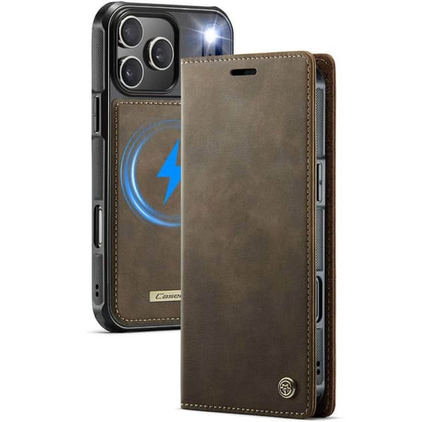 CaseMe mobildeksel C49 2i1 til Apple iPhone 17 Pro Max – Coffe