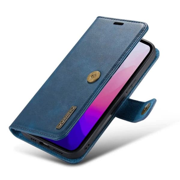 Mobil lommebok DG-Ming 2i1 til Apple iPhone 17e - BlÃ¥