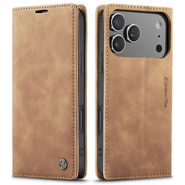 CaseMe mobildeksel 013 til Apple iPhone 17 Pro Max - Brun