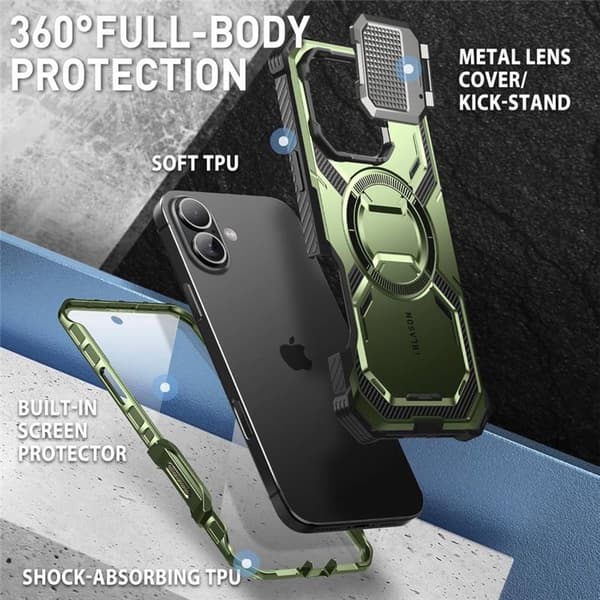 i-Blason Armorbox skal till Apple iPhone 16 Plus - Guldan