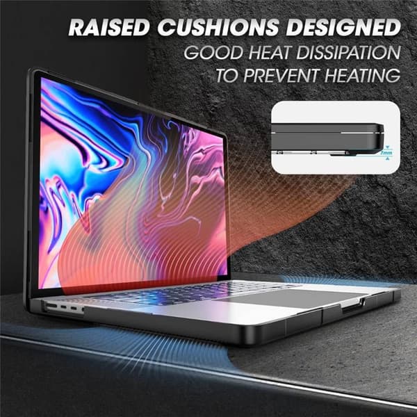 SUPCASE UB cover til MacBook Pro 14.2 (2025) - Sort