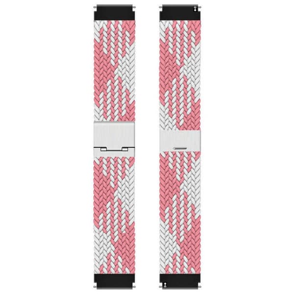 Flettet urrem til Garmin Forerunner 170 - Pinkwhite