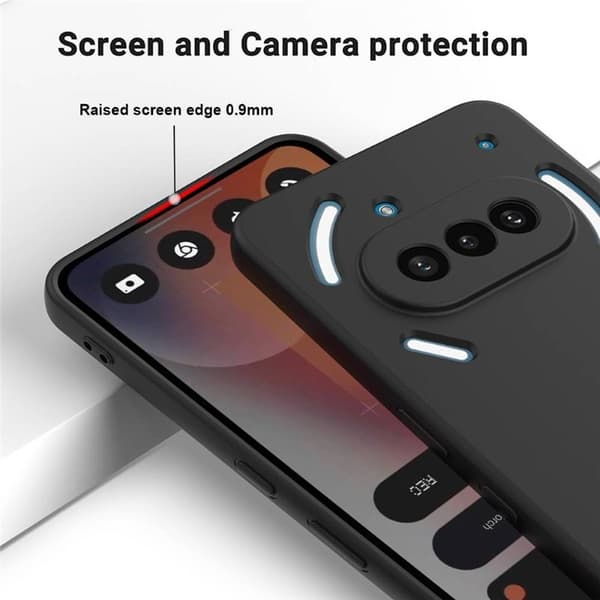 Liquid silikondeksel til Nothing Phone 3a - Svart