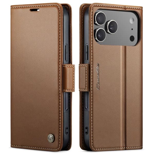 CaseMe mobildeksel 023 til Apple iPhone 17 Pro - Brun