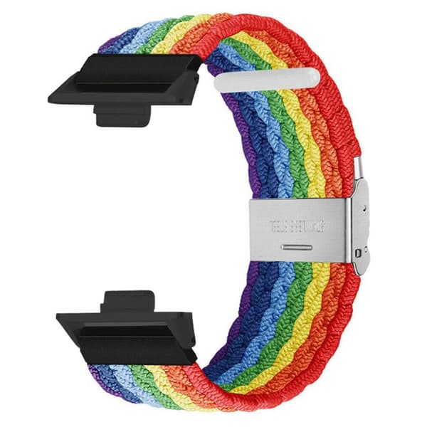 Flettet elastisk urrem til Huawei Watch Fit 5 Pro - Pride