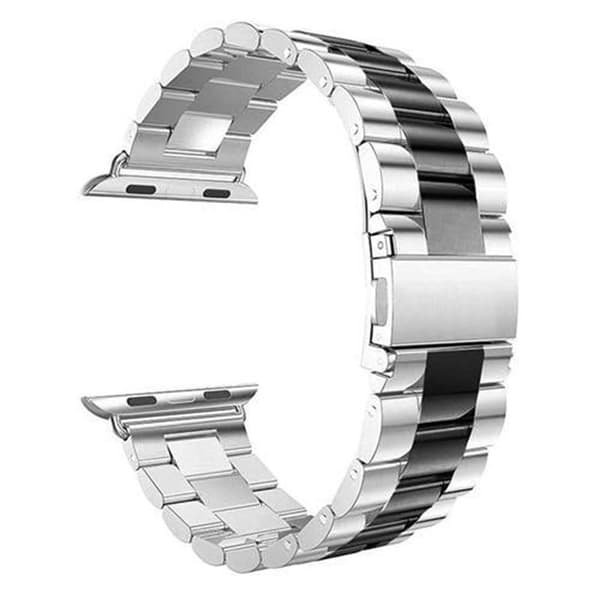 Urrem rustfrit stÃ¥l til Apple Watch Ultra 2 (49mm) - Silver/sor