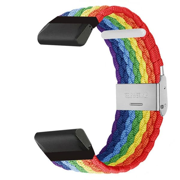 Flettet Urrem til Garmin MARQ Commander - Pride