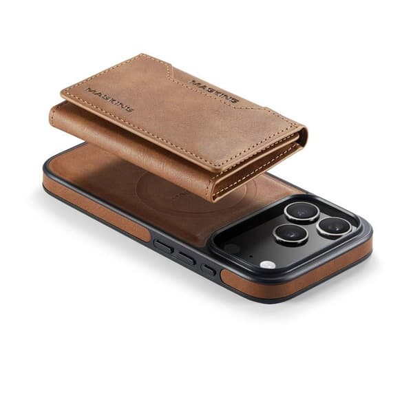 DG-Ming Magking K2 2i1 deksel til Apple iPhone 17 Pro Max - Brun