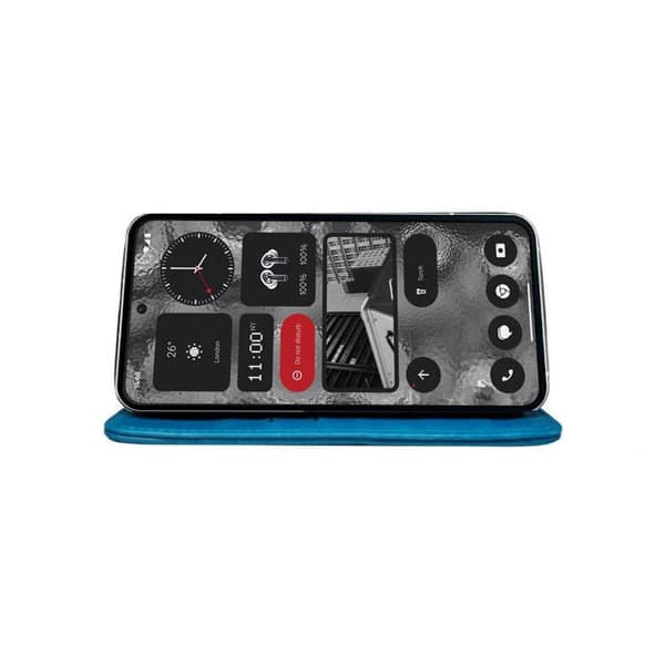 Lommebokdeksel 3-kort til Nothing Phone 4a - LyseblÃ¥