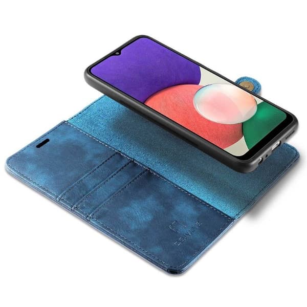Wallet DG-Ming 2i1 til Samsung Galaxy A22 5G - BlÃ¥