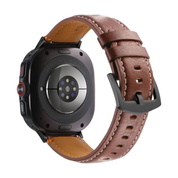 LÃ¦derurrem til Samsung Galaxy Watch 8 (44mm) - Chestnut Oak