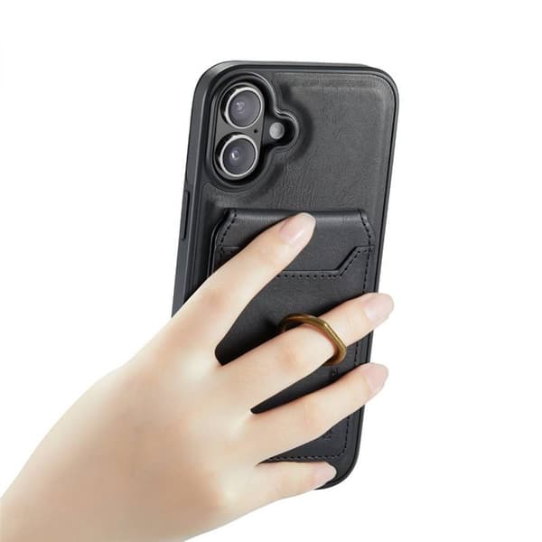 DG-Ming Magking K1 2i1 cover til Apple iPhone 17 - Sort
