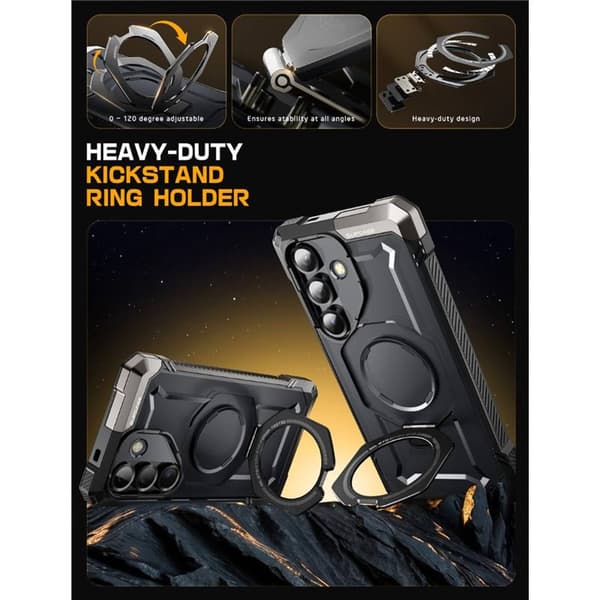 SUPCASE UB Grip deksel til Samsung Galaxy S25 FE - Black