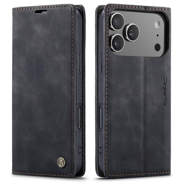 CaseMe mobildeksel 013 til Apple iPhone 17 Pro - Svart