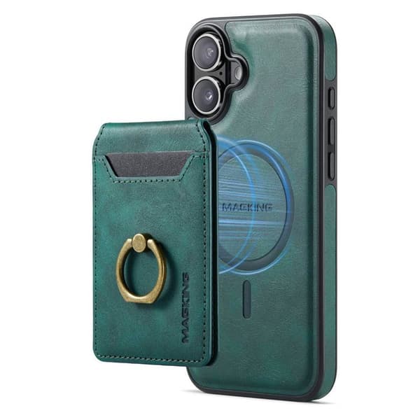 DG-Ming Magking K1 2i1 deksel til Apple iPhone 17 - Petrol