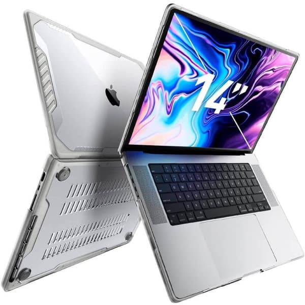 SUPCASE UB kotelo MacBook Pro 14.2 (2026) - Clear
