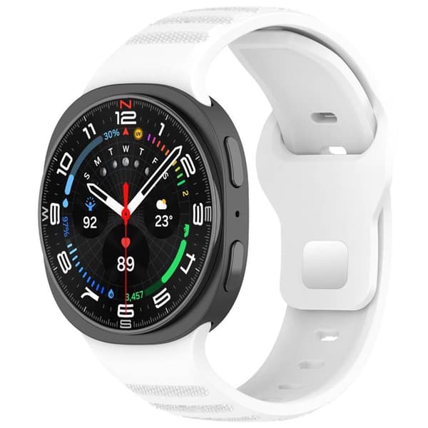 RIB urrem til Samsung Galaxy Watch 8 (44mm) - White