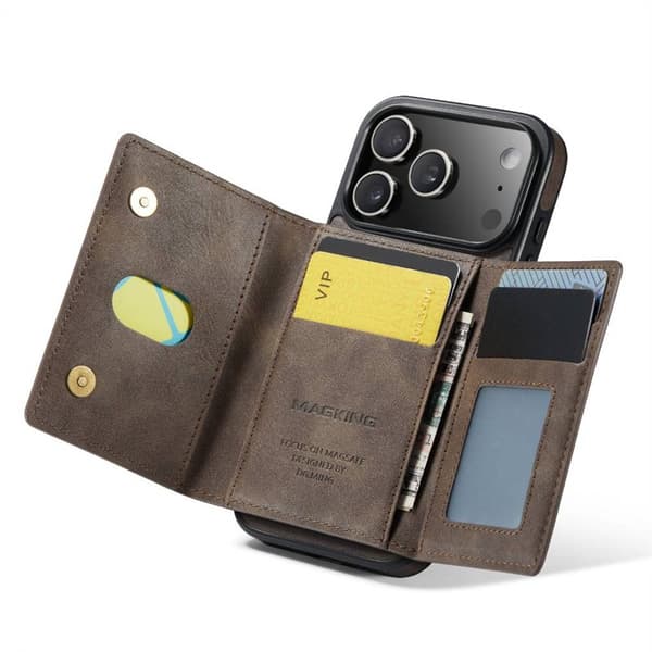 DG-Ming Magking K2 2i1 deksel til Apple iPhone 17 Pro Max - Coff