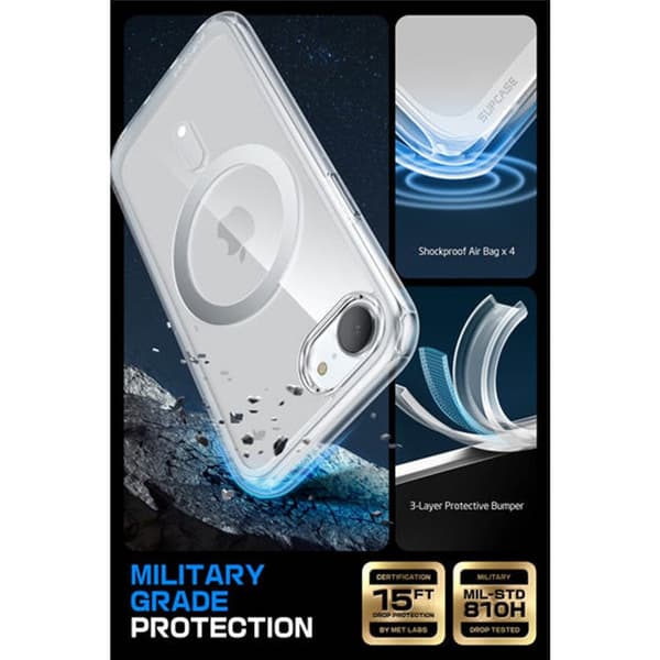SUPCASE UB Mag cover til Apple iPhone 17e - Clear