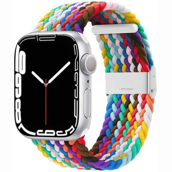 Punottu kellon ranneke Apple Watch 7 (41mm) - Pride Edition