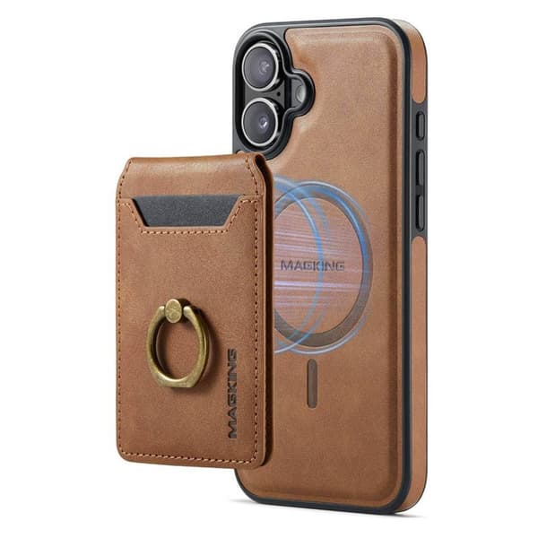 DG-Ming Magking K1 2i1 cover til Apple iPhone 17 - Brun
