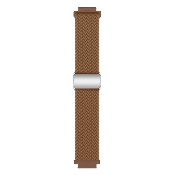 Flettet magnetisk urrem til Garmin Forerunner 265S - Brown