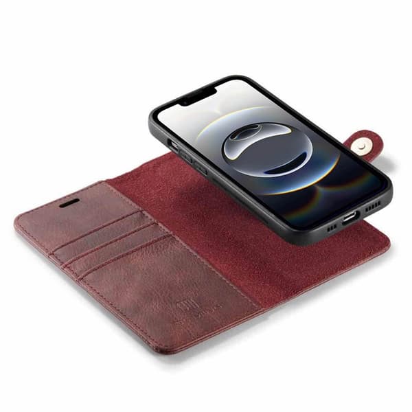 Wallet DG-Ming 2i1 til Apple iPhone 17e - RÃ¸d