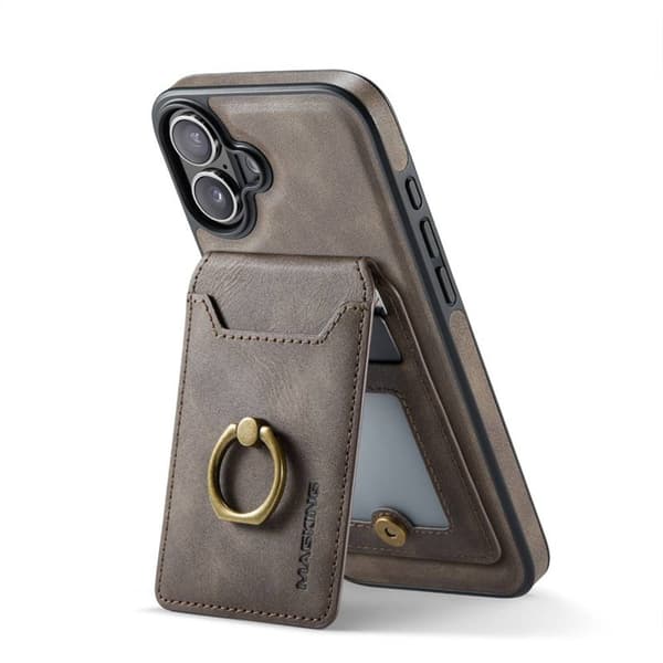 DG-Ming Magking K1 2i1 deksel til Apple iPhone 17 - Coffee