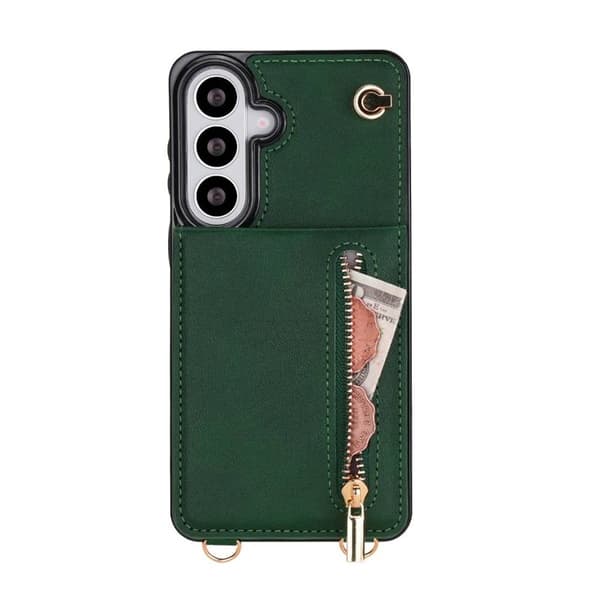 Zipper halskÃ¦de cover til Samsung Galaxy S26 - GrÃ¸n