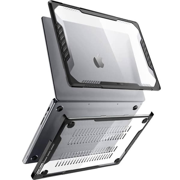 SUPCASE UB kotelo MacBook Pro 14.2 (2021) - Musta