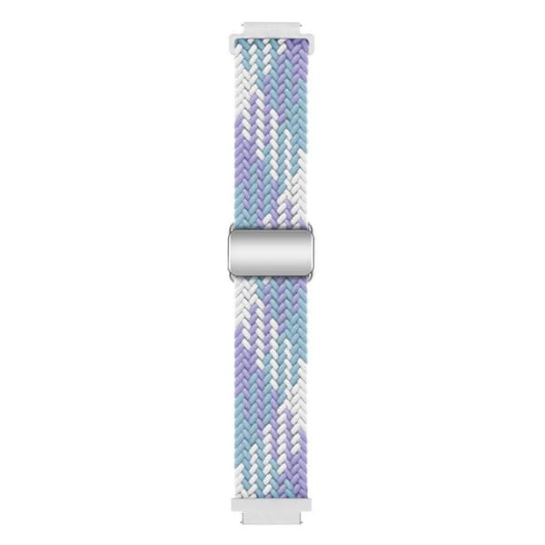 Flettet magnetisk urrem til Garmin Forerunner 265S - Violet