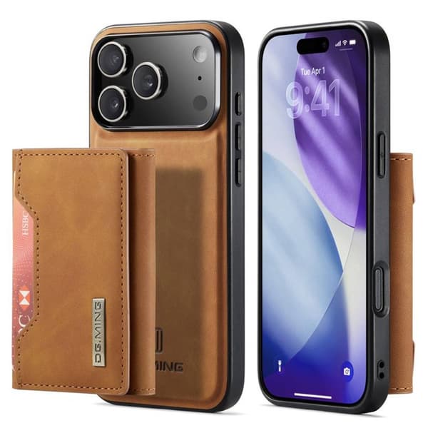 DG-Ming M2 cover til Apple iPhone 17 Pro Max - Brun