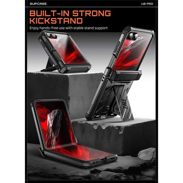 SUPCASE UB Pro deksel til Samsung Galaxy Z Flip 8 - Black