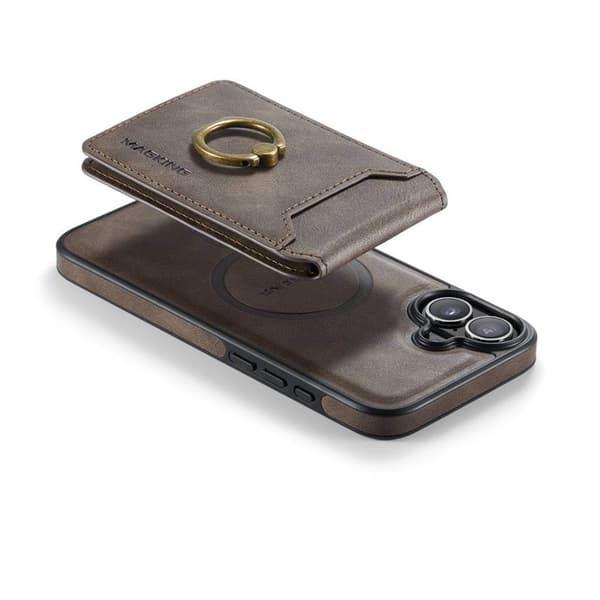 DG-Ming Magking K1 2i1 deksel til Apple iPhone 17 - Coffee