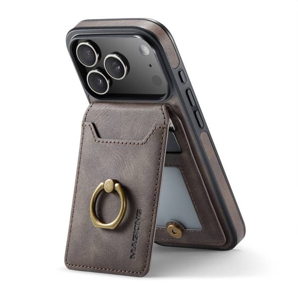 DG-Ming Magking K1 2i1 cover til Apple iPhone 17 Pro Max - Coffe