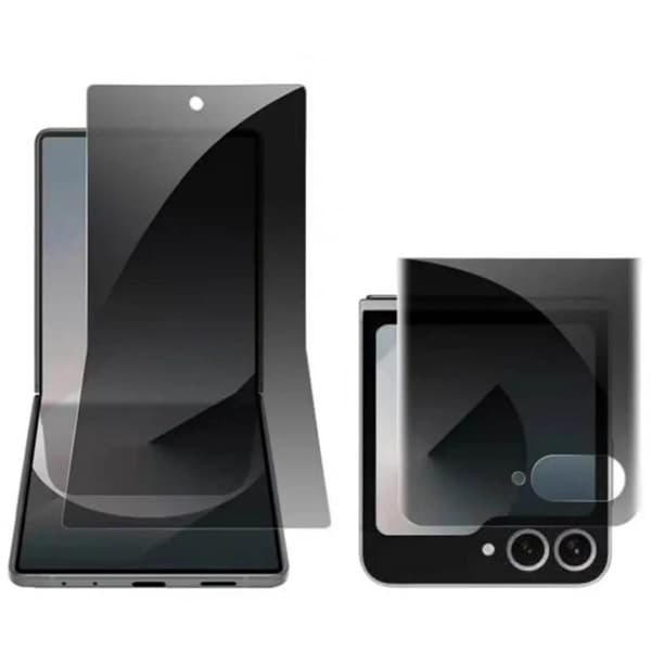 Privacy Näytönsuoja 3D Pehmeä HydroGel Samsung Galaxy Z Flip