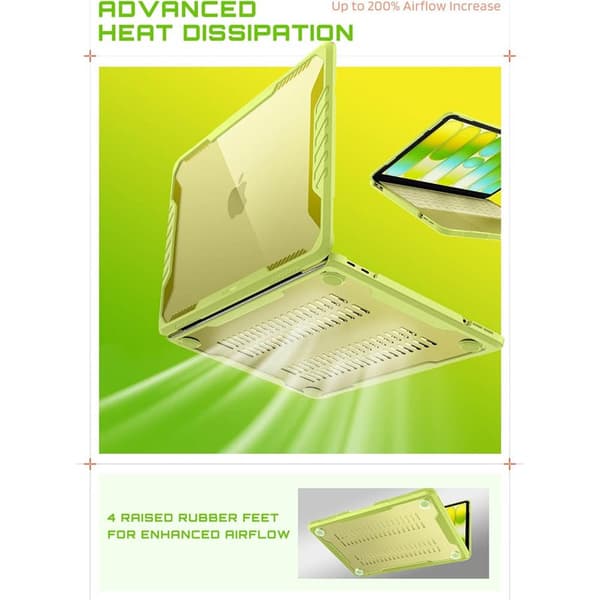 SUPCASE UB deksel til MacBook Neo 13 (2026) - Citrus