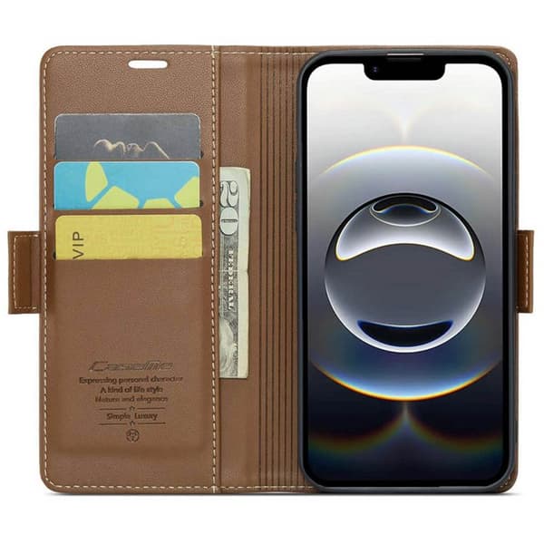 CaseMe mobildeksel 023 til Apple iPhone 17e - Brun