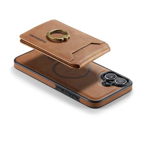 DG-Ming Magking K1 2i1 deksel til Apple iPhone 17 - Brun