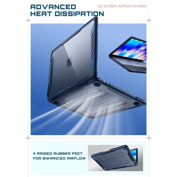 SUPCASE UB cover til MacBook Neo 13 (2026) - Indigo