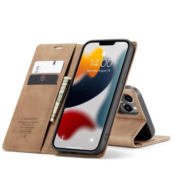 CaseMe mobildeksel 013 til Apple iPhone 13 Pro - Brun