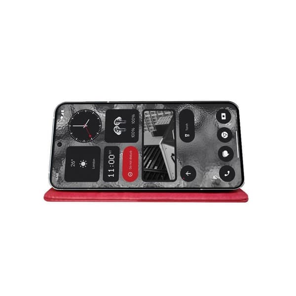 Wallet cover 3-kort til Nothing Phone 3a - Lyserød