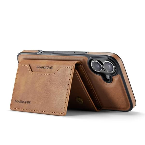DG-Ming Magking K2 2i1 cover til Apple iPhone 17 - Brun