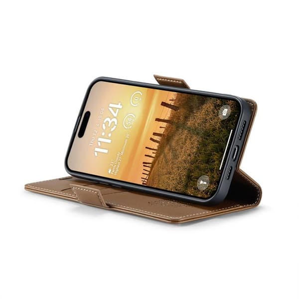 CaseMe mobildeksel 023 til Apple iPhone 17 Pro - Brun