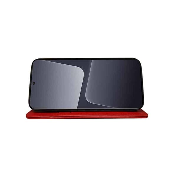 Lommebokdeksel 3-kort til Samsung Galaxy S23 - RÃ¸d