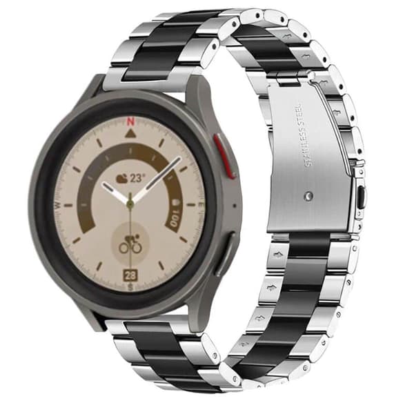 Urrem rustfrit stÃ¥l til Samsung Galaxy Watch 5 Pro (45mm) - SÃ¸