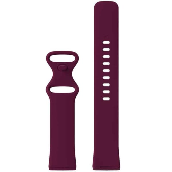 Sport Kellon ranneke Fitbit Versa 4 - Viininpunainen