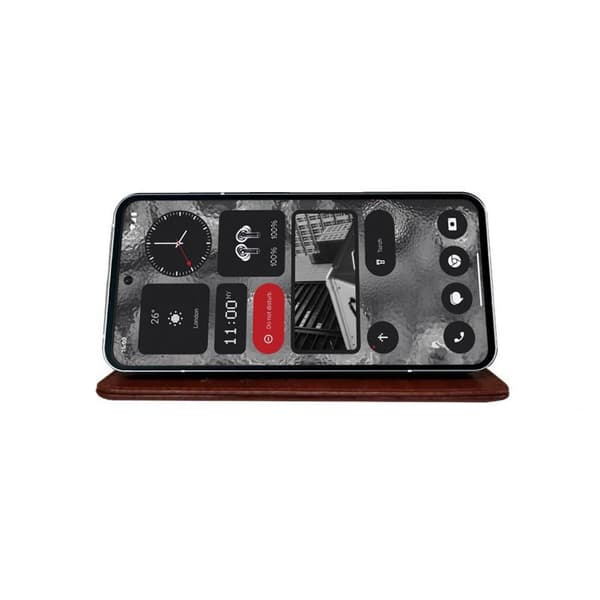 Plånboksfodral 3-kort till Nothing Phone 3a Pro - Brun